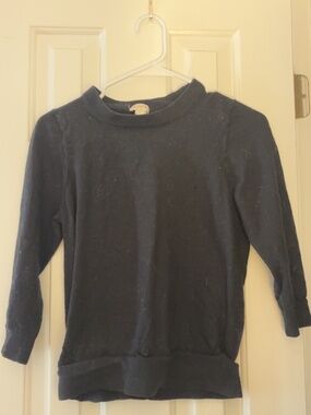 Black Jcrew Sweater Top